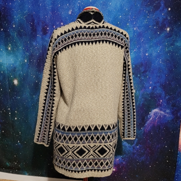 Lucky Brand Aztec Cardigan XS/S TJMaxx Marshall's - Picture 2 of 6